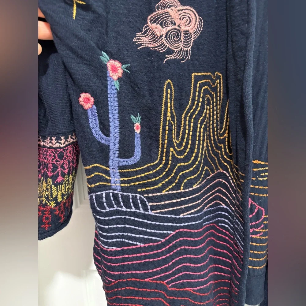 Johnny Was BIYA SHORT KIMONO Limited Edition - Picture 2 of 11